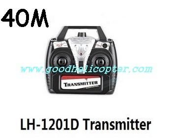 lh-1201_lh-1201d_lh-1201d-1 helicopter parts lh-1201d with camera function transmitter (40M) - Click Image to Close